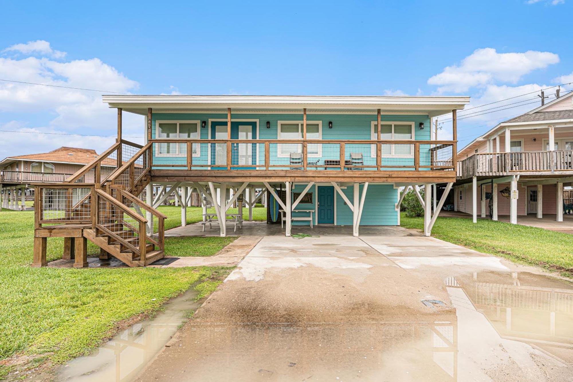 Seaside Cottage Галвестон Экстерьер фото